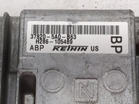 2016-2017 Honda Accord PCM Engine Control Computer ECU ECM PCU OEM P/N:37820-5A0-B63 Fits Fits 2016 2017 OEM Used Auto Parts
