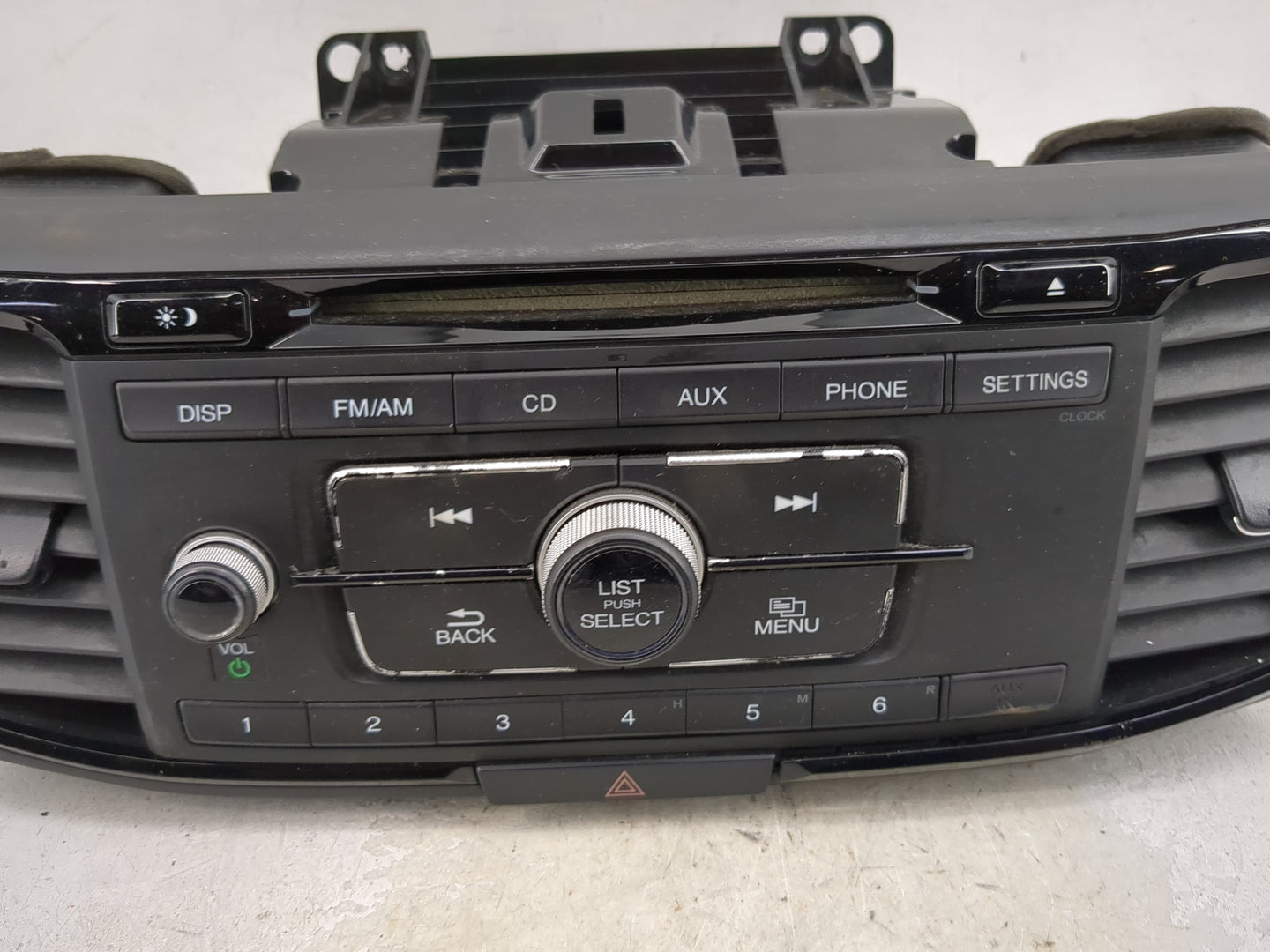 2016 Honda Accord Radio AM FM Cd Player Receiver Replacement P/N:39100-T3L-A101 AJDK070, DEH-3058 Fits OEM Used Auto Parts -