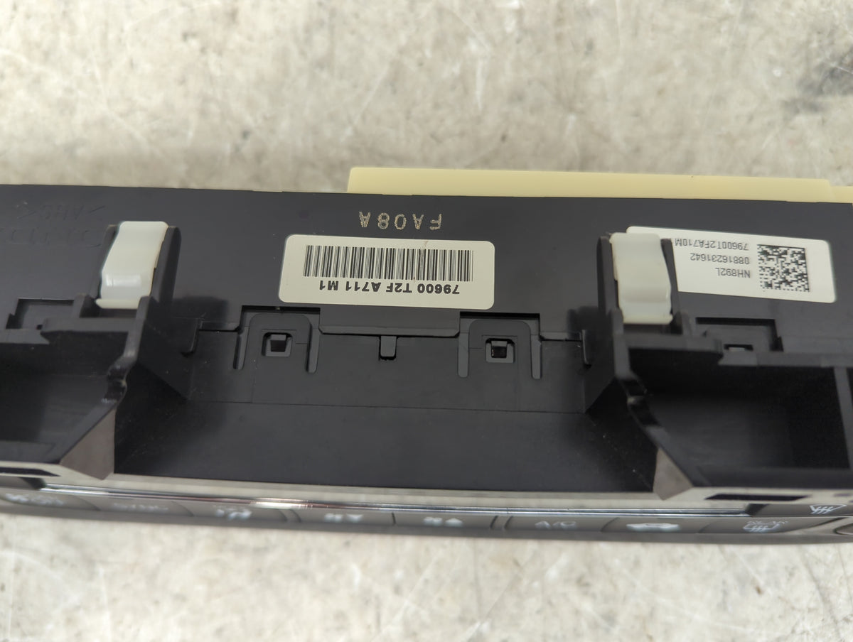 2016-2017 Honda Accord Climate Control Module Temperature AC/Heater Replacement P/N:79600 T2F A711 M1 796001 2FA710M Fits OE