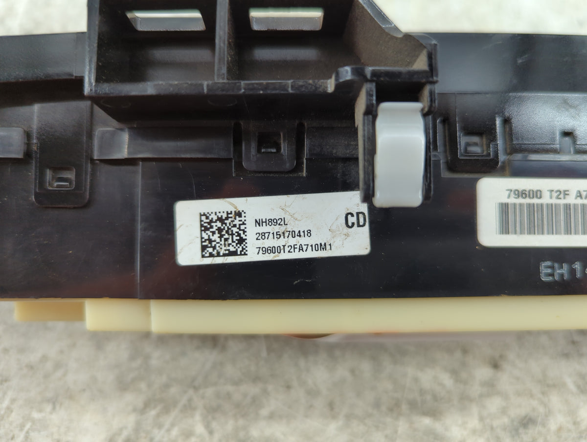 2016-2017 Honda Accord Climate Control Module Temperature AC/Heater Replacement P/N:79600T2FA710M1 79600 T2F A711 M1 Fits OE