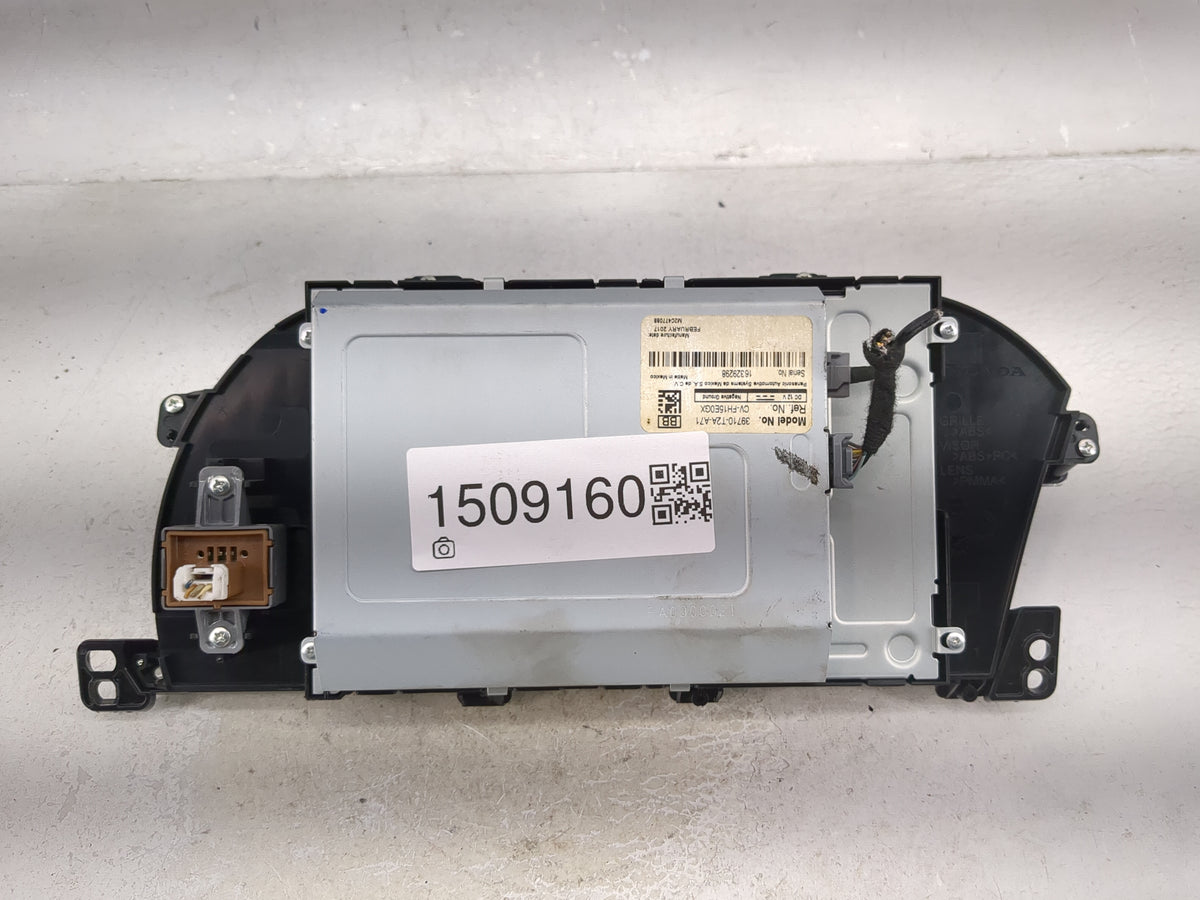 2016-2017 Honda Accord Information Radio Display Screen 1509160 - Oemusedautoparts1.com