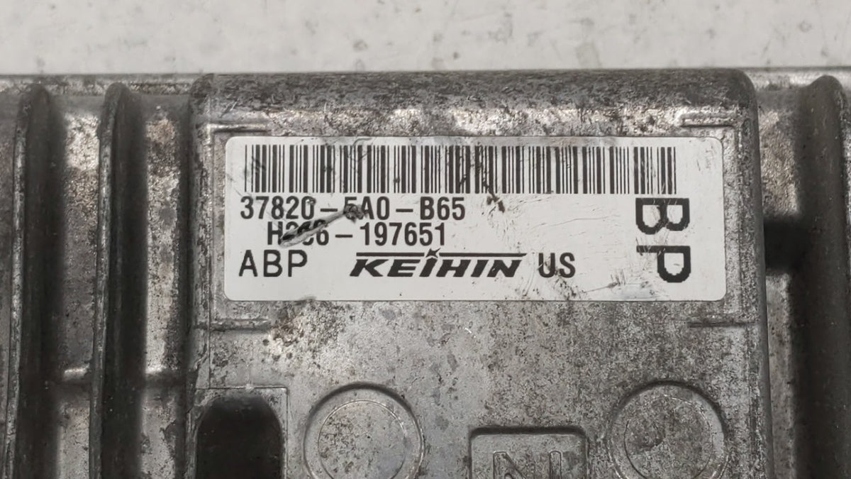 2016-2017 Honda Accord PCM Engine Control Computer ECU ECM PCU OEM P/N:37820-5A0-B63 37820-5A0-B64, 37820-5A0-B65 Fits 2016 