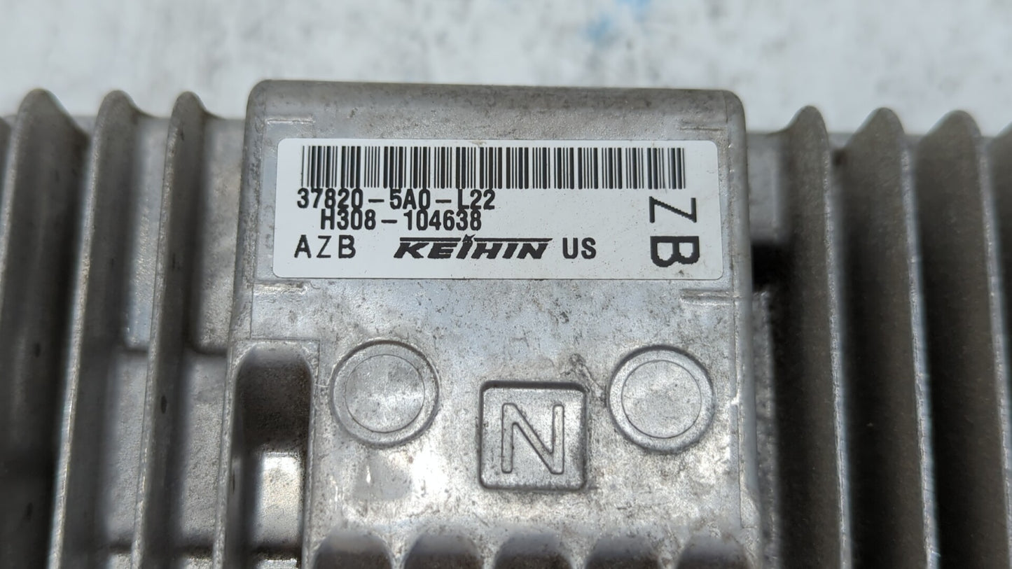 2016-2017 Honda Accord PCM Engine Control Computer ECU ECM PCU OEM P/N:37820-5A0-L22 37820-5A0-L23 Fits Fits 2016 2017 OEM U