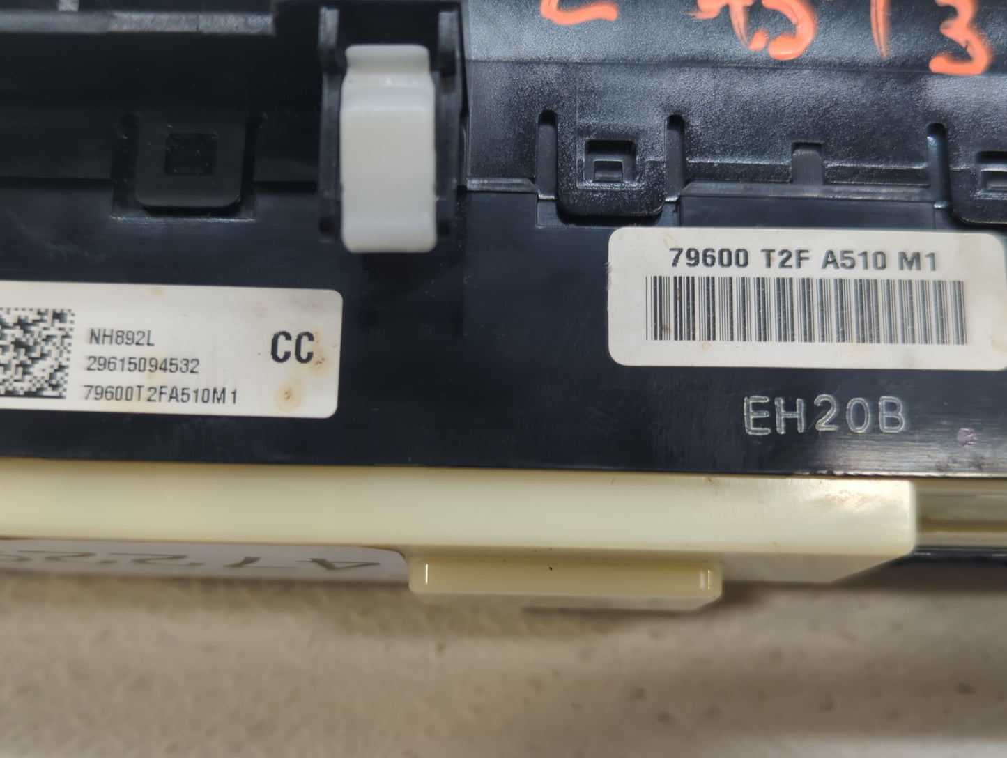 2016-2017 Honda Accord Climate Control Module Temperature AC/Heater Replacement P/N:79600T2FA510M1 79600 T2F A510 M1 Fits OE