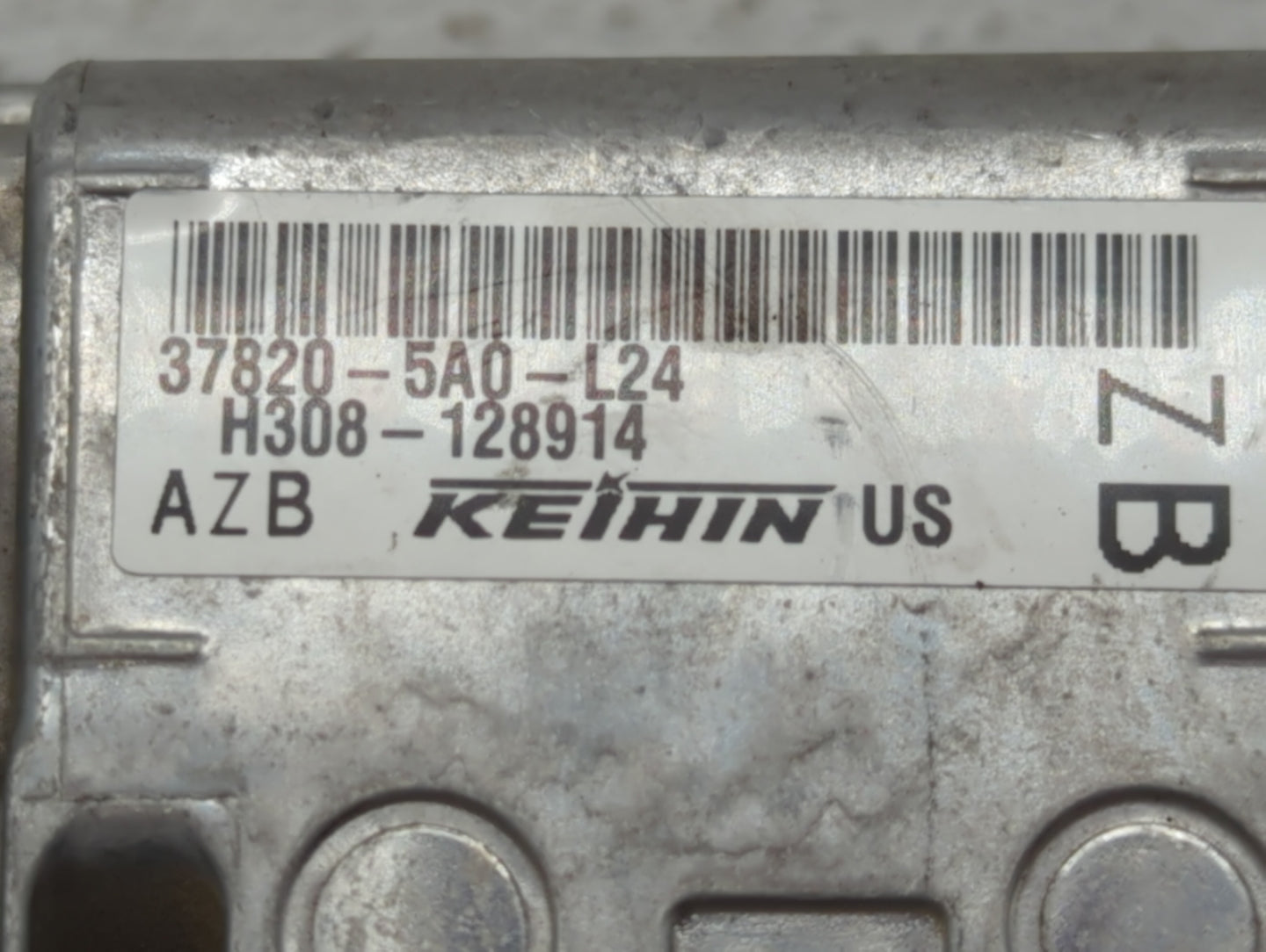 2016-2017 Honda Accord PCM Engine Control Computer ECU ECM PCU OEM P/N:37820-5A0-L22 37820-5A0-L23 Fits Fits 2016 2017 OEM U