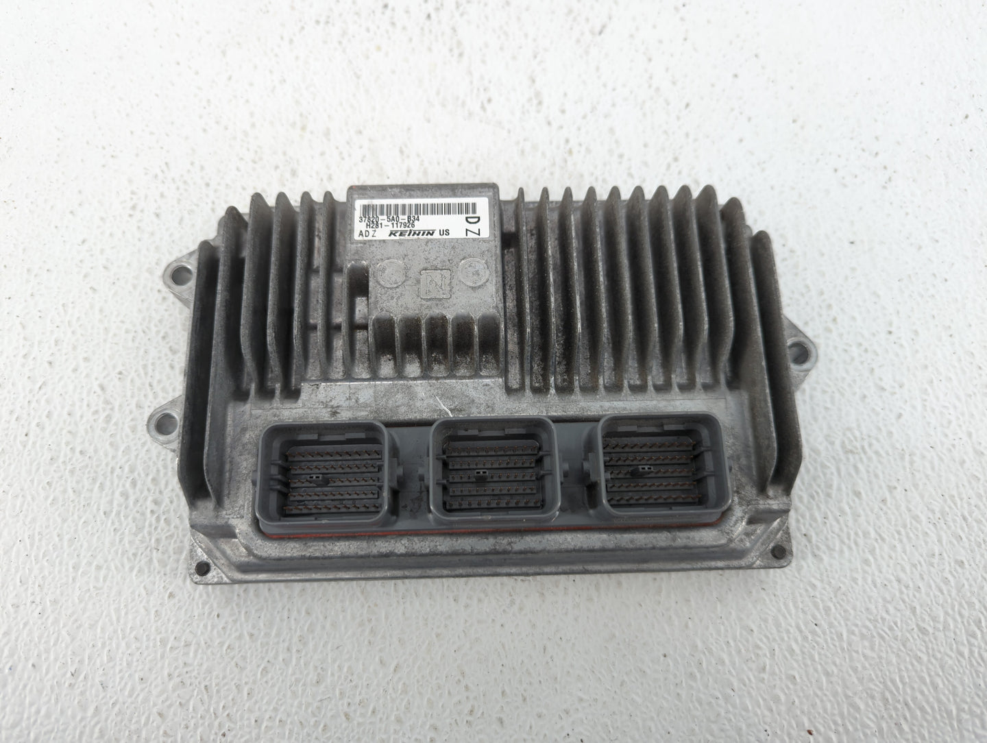 2016-2017 Honda Accord PCM Engine Control Computer ECU ECM PCU OEM P/N:37820-5A0-B34 Fits Fits 2016 2017 OEM Used Auto Parts