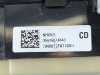 2016-2017 Honda Accord Climate Control Module Temperature AC/Heater Replacement P/N:79600T2FA510M1 04116062217 Fits Fits 201