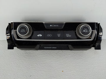2016-2018 Honda Civic Climate Control Module Temperature AC/Heater Replacement P/N:79600TBAA311M1 Fits Fits 2016 2017 2018 O