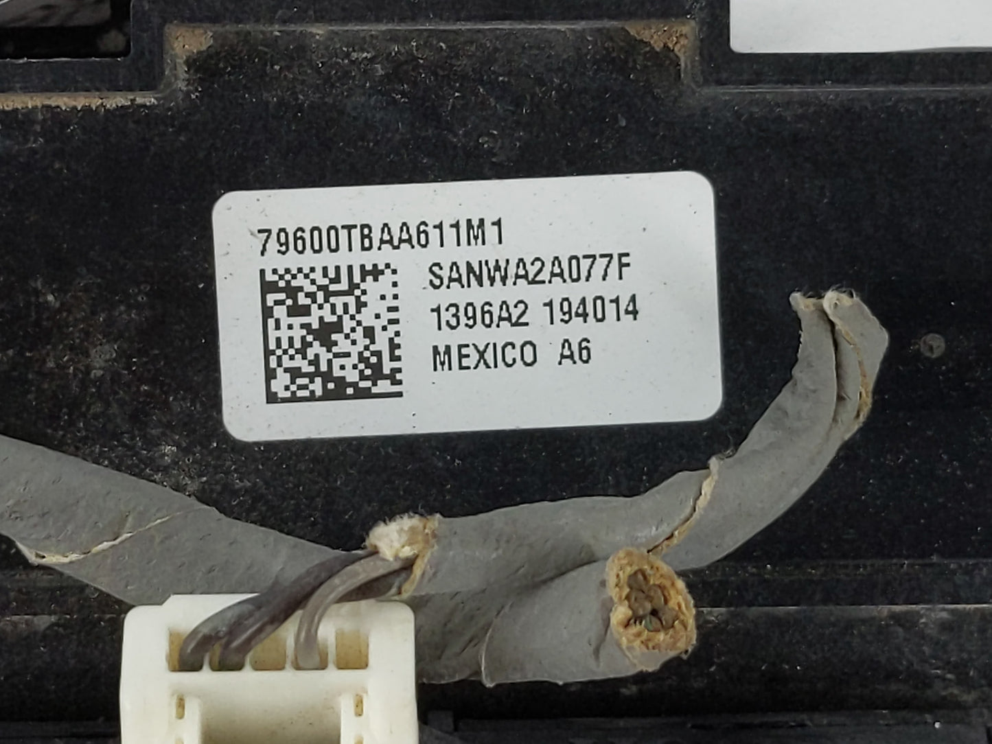 2016-2021 Honda Civic Climate Control Module Temperature AC/Heater Replacement P/N:79600TBAA611M1 Fits OEM Used Auto Parts -