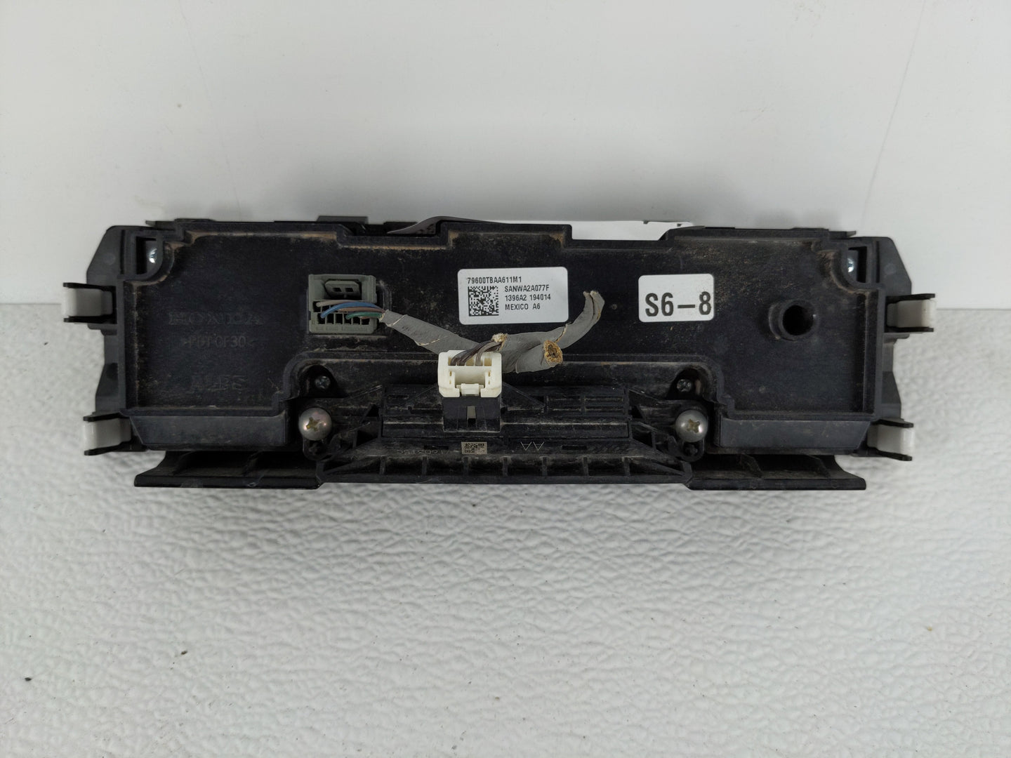 2016-2021 Honda Civic Climate Control Module Temperature AC/Heater Replacement P/N:79600TBAA611M1 Fits OEM Used Auto Parts -