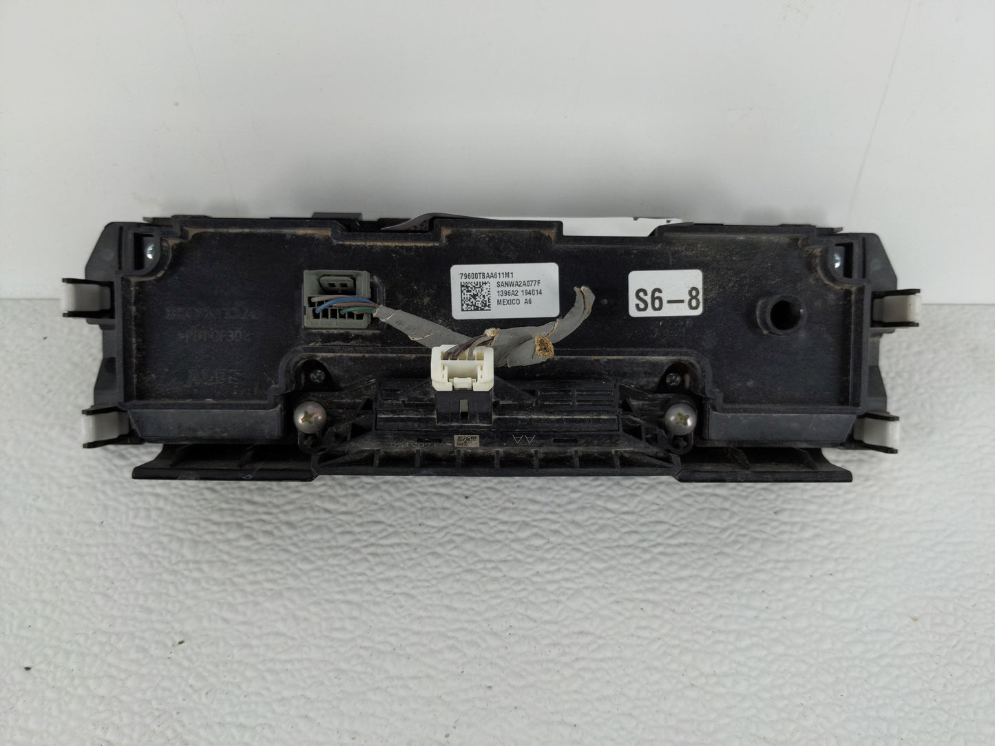 2016-2021 Honda Civic Climate Control Module Temperature AC/Heater Replacement P/N:79600TBAA611M1 Fits OEM Used Auto Parts -