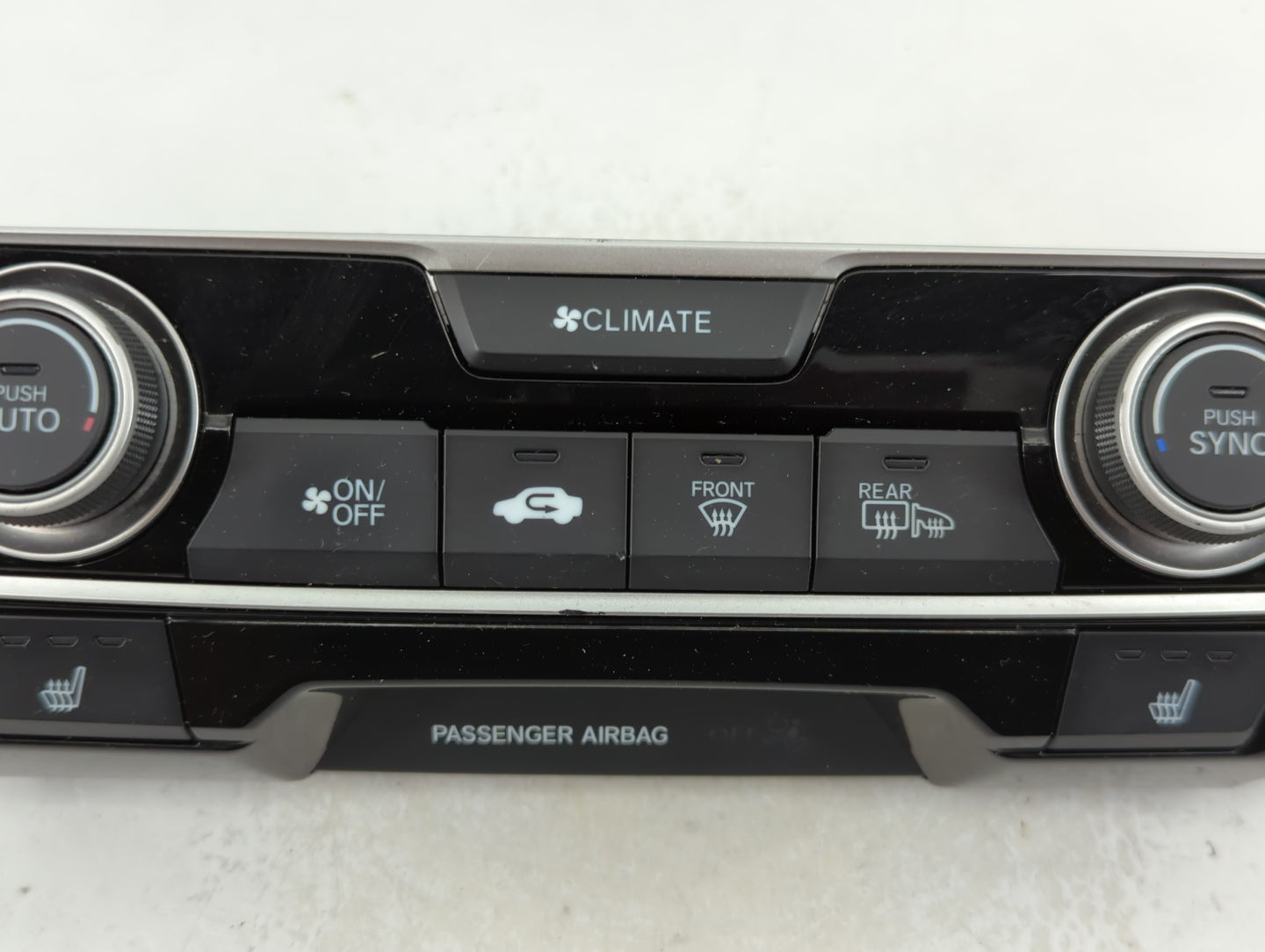 2016-2018 Honda Civic Climate Control Module Temperature AC/Heater Replacement P/N:79600TBAA611M1 Fits Fits 2016 2017 2018 O