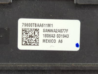 2016-2018 Honda Civic Climate Control Module Temperature AC/Heater Replacement P/N:79600TBAA611M1 Fits Fits 2016 2017 2018 O
