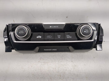 2016-2021 Honda Civic Climate Control Module Temperature AC/Heater Replacement P/N:79600TBAA310M1 Fits OEM Used Auto Parts -