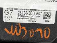 2016 Honda Civic PCM Engine Control Computer ECU ECM PCU OEM P/N:28100-5CG-A07 28100-5CG-A81 Fits OEM Used Auto Parts - Oemu