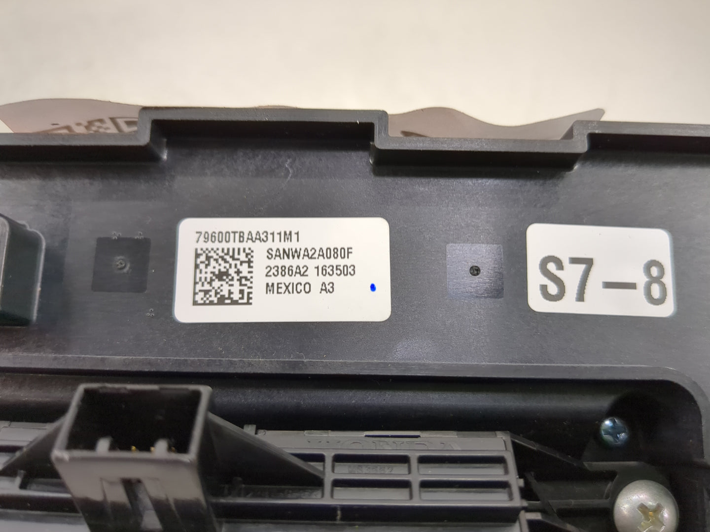 2016-2021 Honda Civic Climate Control Module Temperature AC/Heater Replacement P/N:79600TBAA311M1 79600TBAA611M1 Fits OEM Us
