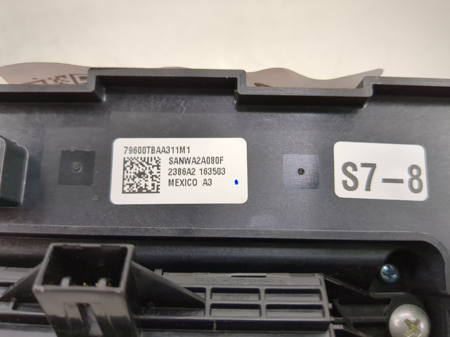 2016-2021 Honda Civic Climate Control Module Temperature AC/Heater Replacement P/N:79600TBAA311M1 79600TBAA611M1 Fits OEM Us