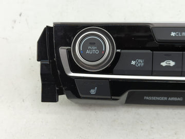 2016-2018 Honda Civic Climate Control Module Temperature AC/Heater Replacement P/N:0996A2 220046 79600TBAA610M1 Fits OEM Used Auto Parts