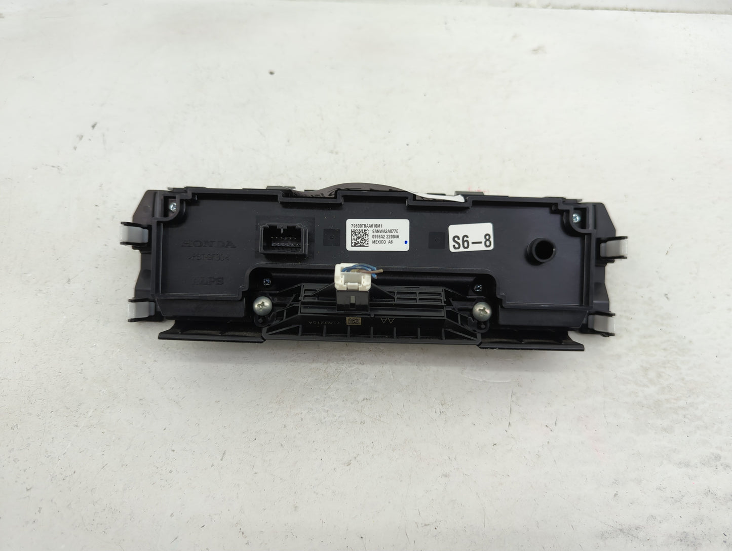 2016-2018 Honda Civic Climate Control Module Temperature AC/Heater Replacement P/N:0996A2 220046 79600TBAA610M1 Fits OEM Use
