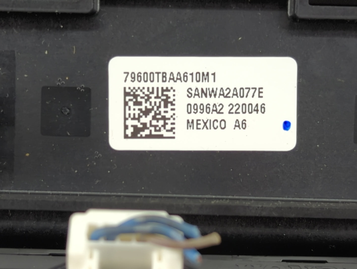 2016-2018 Honda Civic Climate Control Module Temperature AC/Heater Replacement P/N:0996A2 220046 79600TBAA610M1 Fits OEM Use