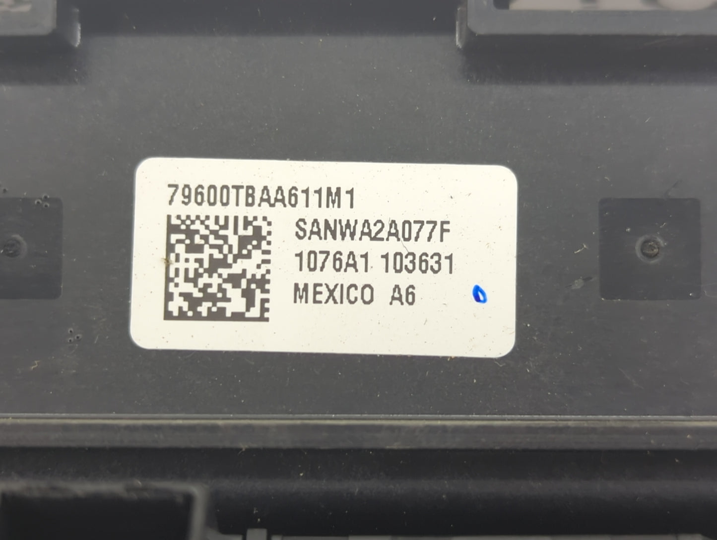 2016-2018 Honda Civic Climate Control Module Temperature AC/Heater Replacement P/N:79600TBAA611M1 Fits Fits 2016 2017 2018 O