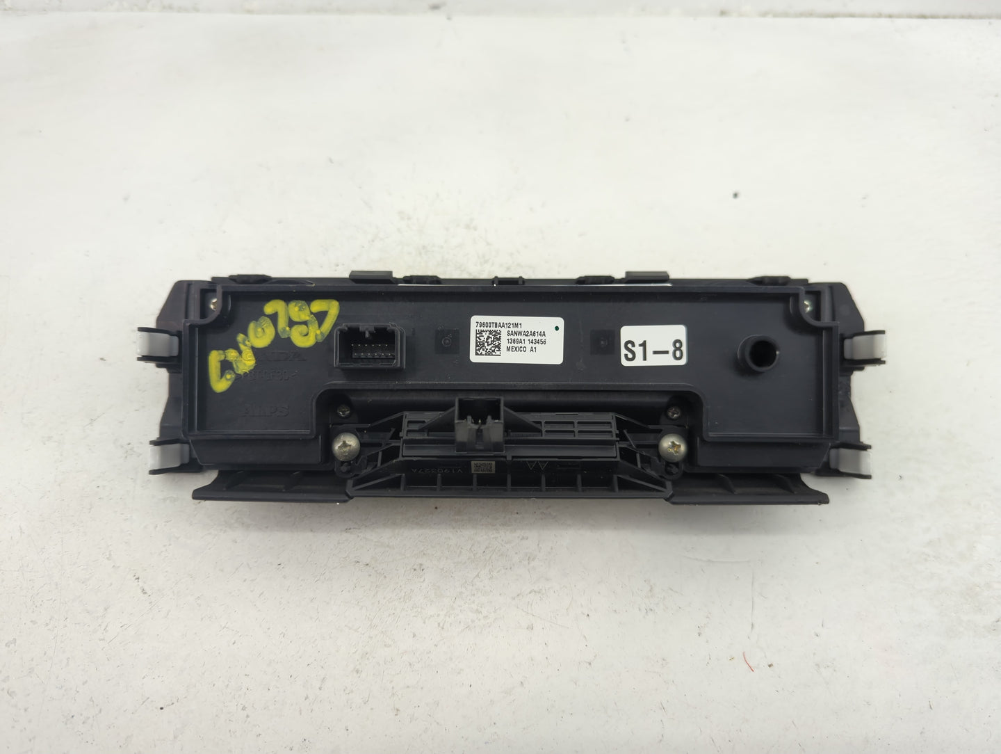 2016-2021 Honda Civic Climate Control Module Temperature AC/Heater Replacement P/N:79600TBAA12 Fits OEM Used Auto Parts - Oe