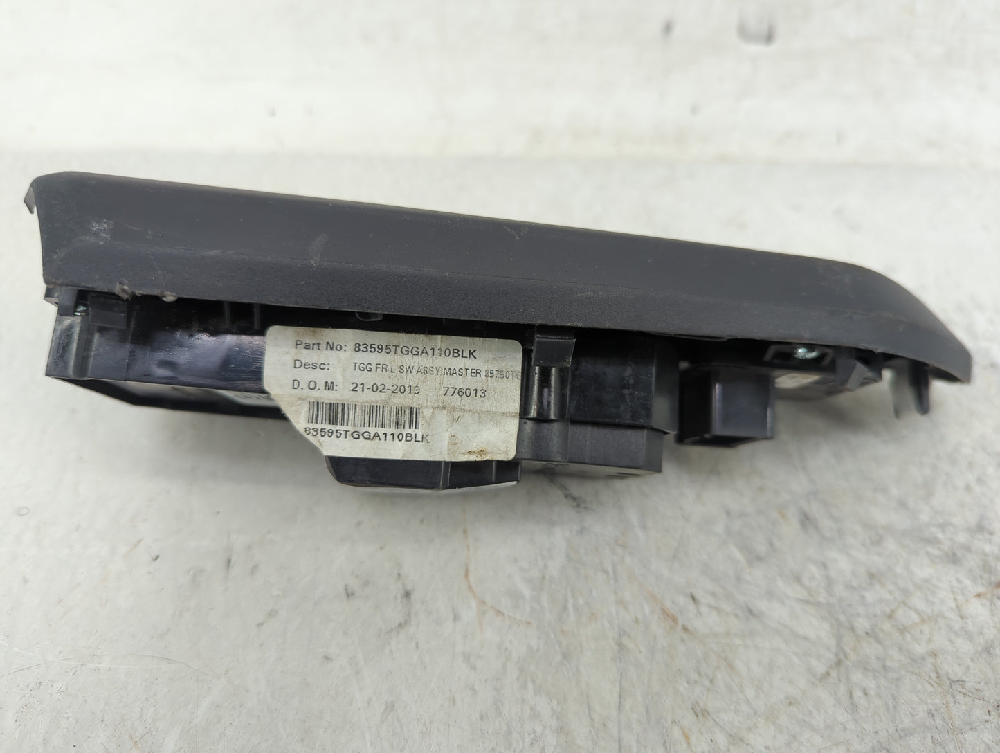 2016-2021 Honda Civic Master Power Window Switch Replacement Driver Side Left P/N:83595TGGA110BLK Fits OEM Used Auto Parts -