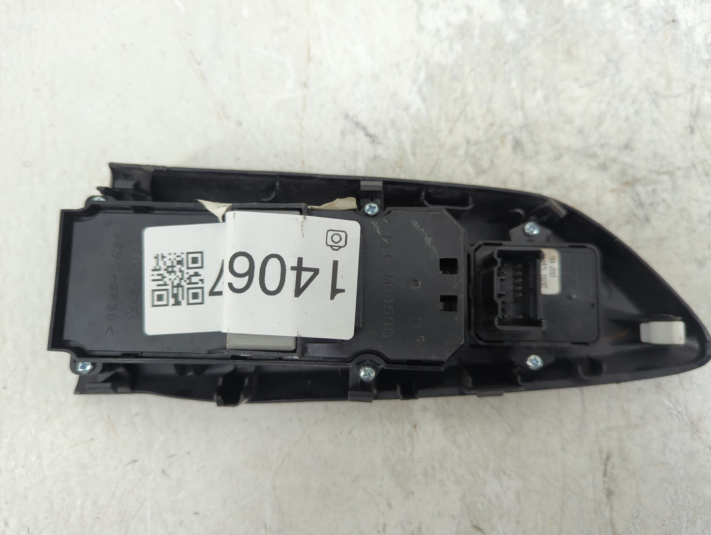 2016-2021 Honda Civic Master Power Window Switch Replacement Driver Side Left P/N:83595TGGA110BLK Fits OEM Used Auto Parts -