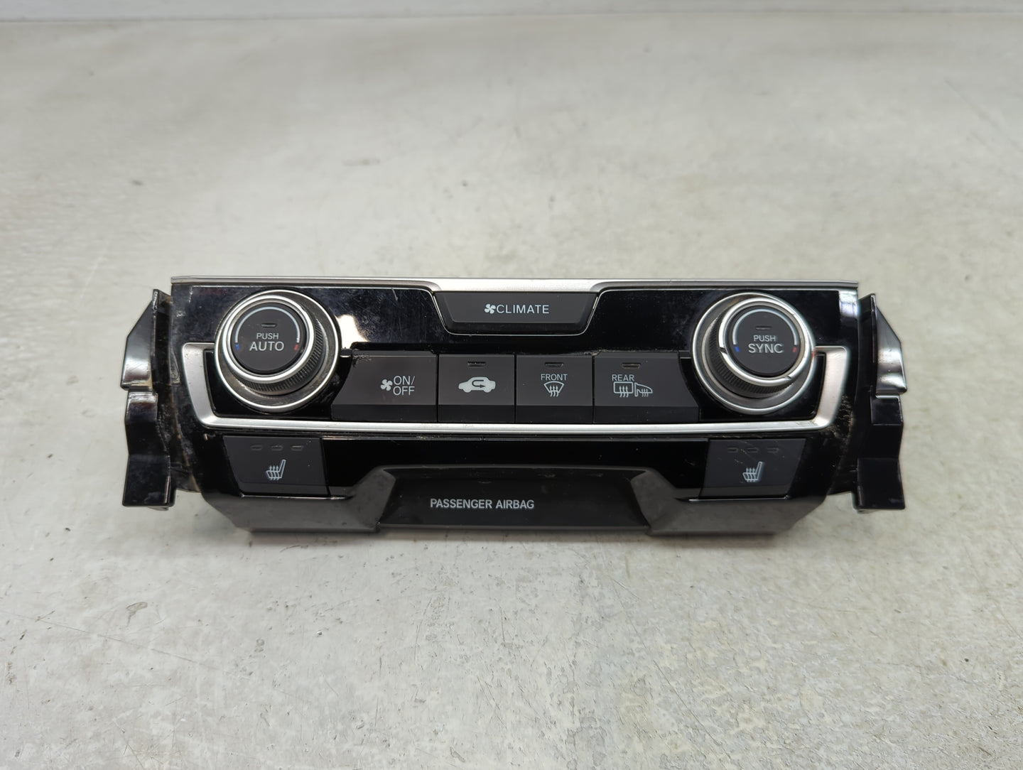 2016-2021 Honda Civic Climate Control Module Temperature AC/Heater Replacement P/N:79600TBAA610M1 Fits OEM Used Auto Parts -