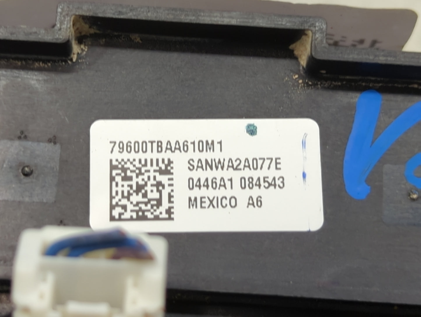 2016-2021 Honda Civic Climate Control Module Temperature AC/Heater Replacement P/N:79600TBAA610M1 Fits OEM Used Auto Parts -