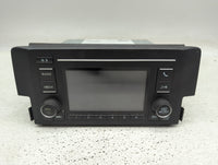 2016-2017 Honda Civic Radio AM FM Cd Player Receiver Replacement P/N:39100-TBA-A11 Fits Fits 2016 2017 OEM Used Auto Parts -