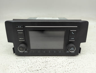 compare product 2016-2017 Honda Civic Radio AM FM Cd Player Receiver Replacement P/N:39100-TBA-A11 Fits Fits 2016 2017 OEM Used Auto Parts