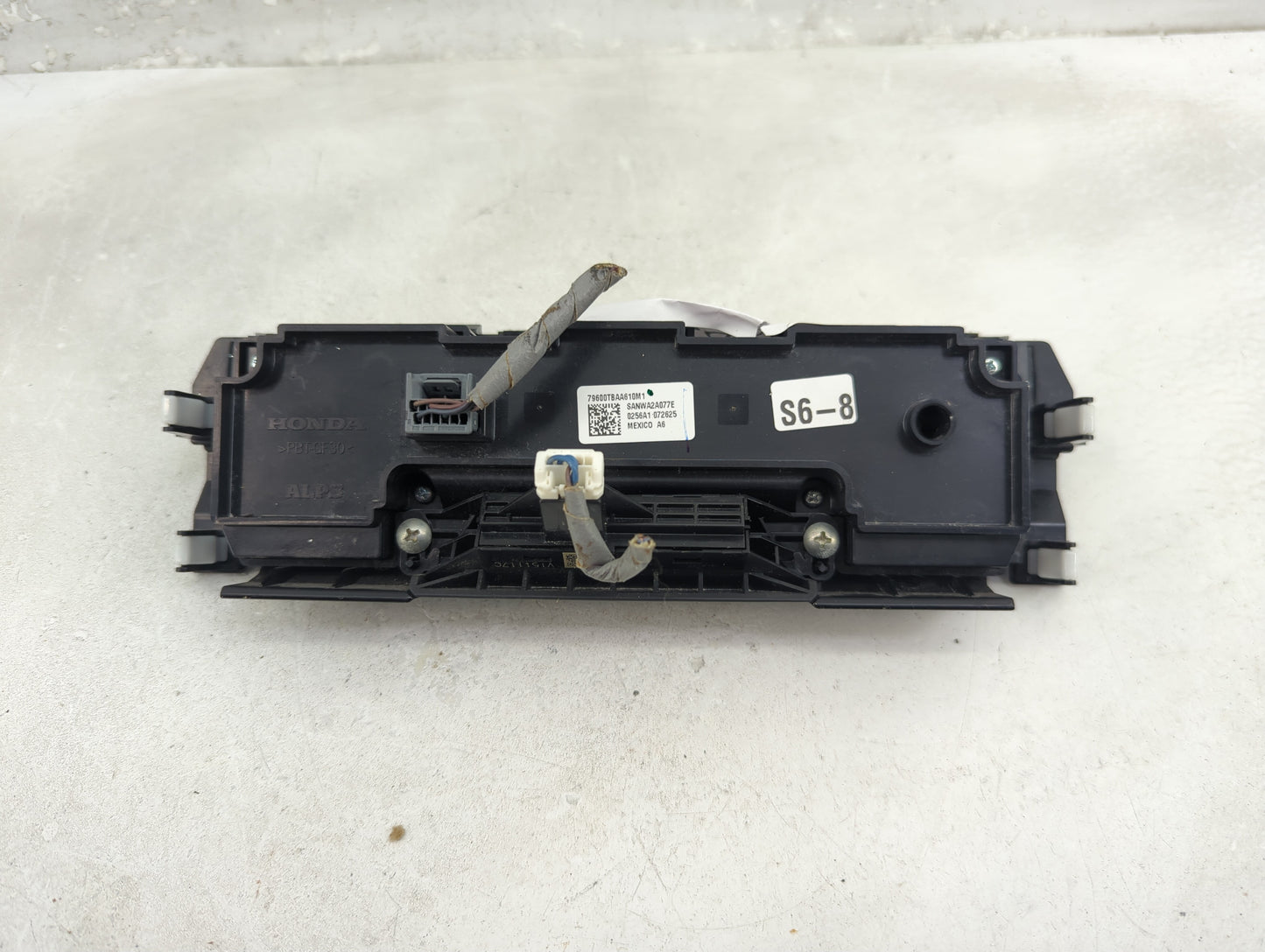 2016-2021 Honda Civic Climate Control Module Temperature AC/Heater Replacement P/N:79600TBAA610M1 Fits OEM Used Auto Parts -