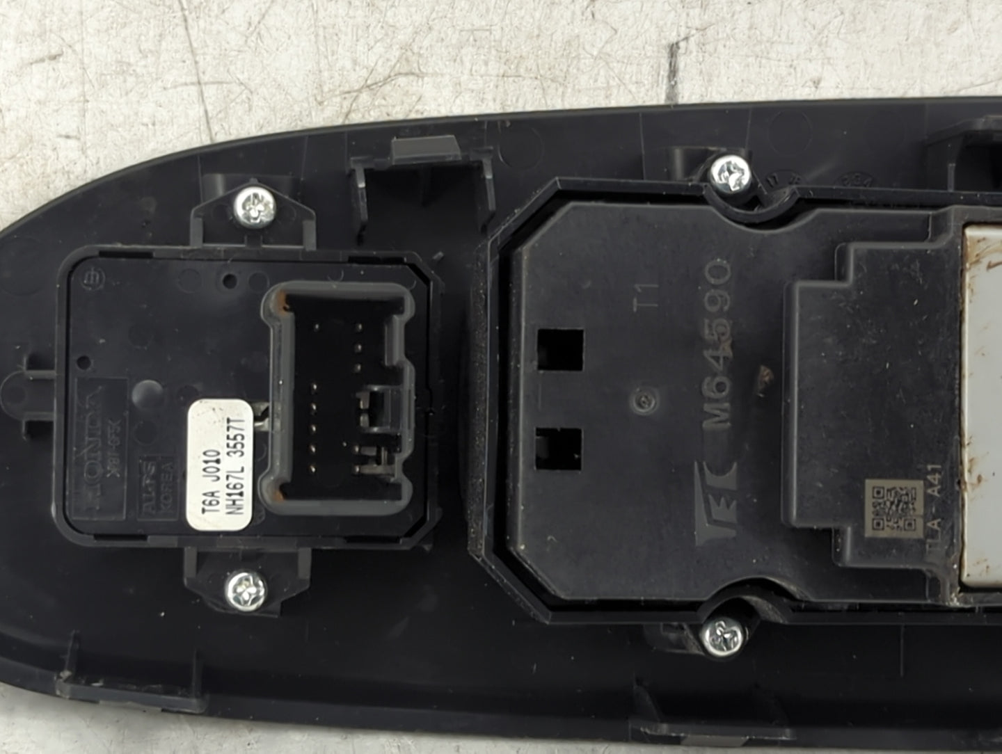 2016-2021 Honda Civic Master Power Window Switch Replacement Driver Side Left P/N:M64590 Fits Fits 2016 2017 2018 2019 2020 