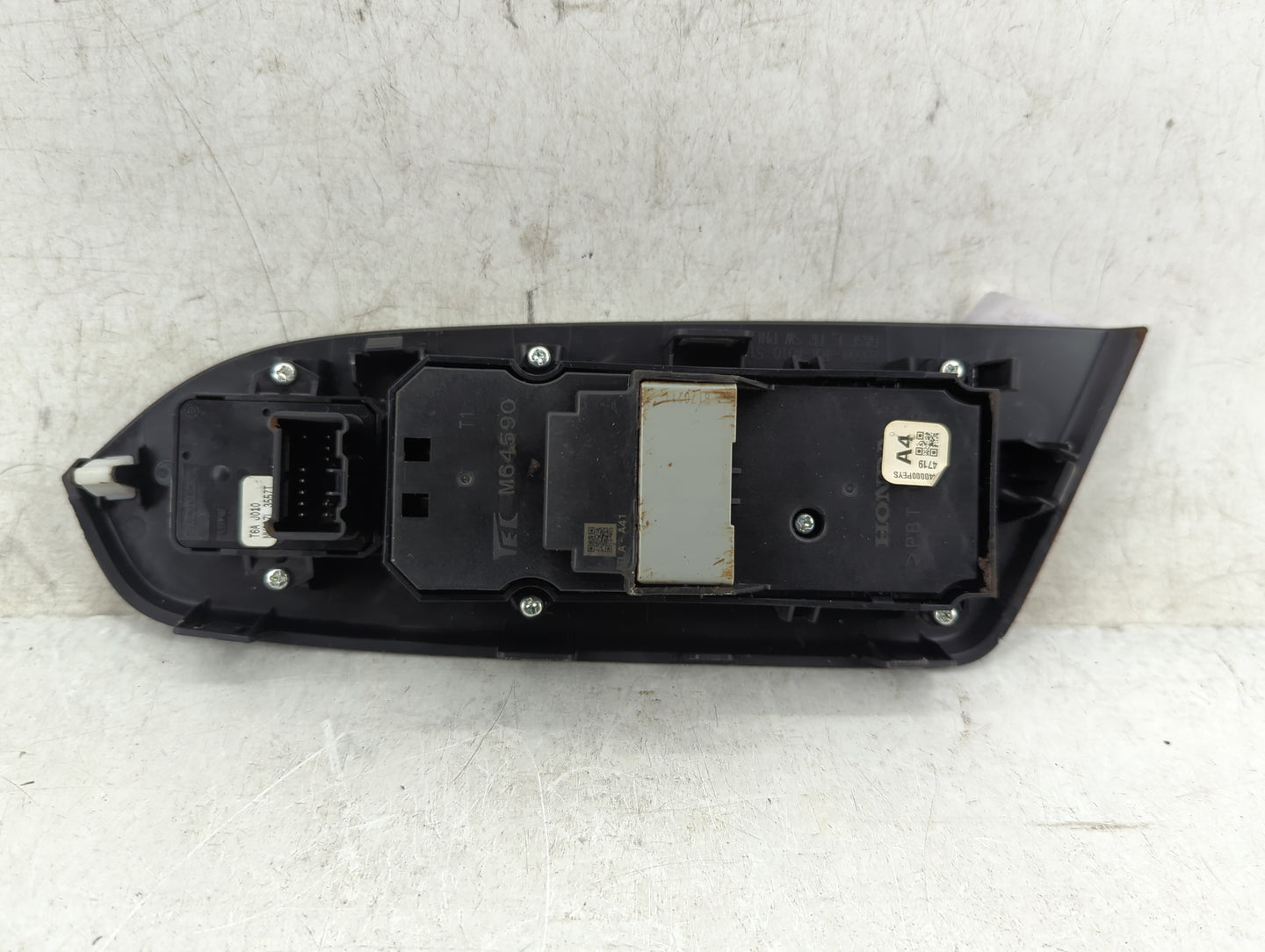 2016-2021 Honda Civic Master Power Window Switch Replacement Driver Side Left P/N:M64590 Fits Fits 2016 2017 2018 2019 2020 