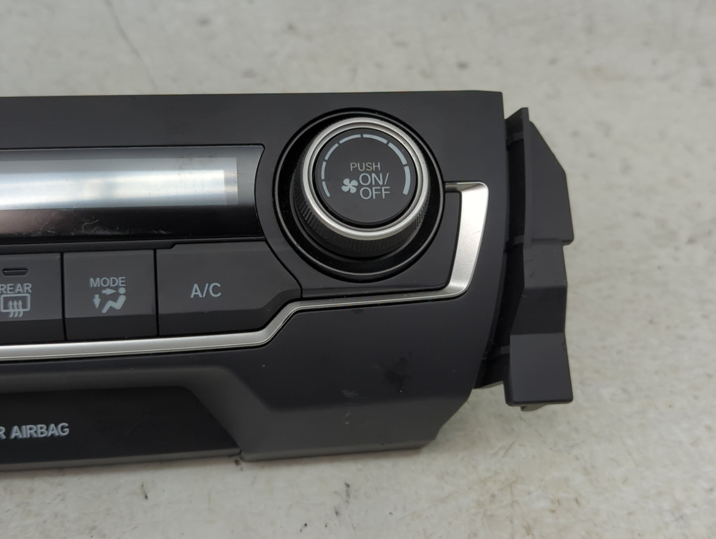 2016-2021 Honda Civic Climate Control Module Temperature AC/Heater Replacement P/N:79600TBAA121M1 Fits OEM Used Auto Parts -