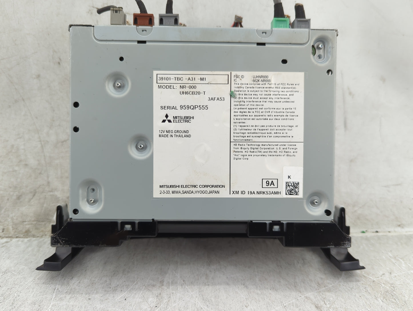 2016 Honda Civic Radio AM FM Cd Player Receiver Replacement P/N:39101-TBC-A31-M1 NR-000, UH6CB20-T, UJHNR000, 662K-NR000 Fit