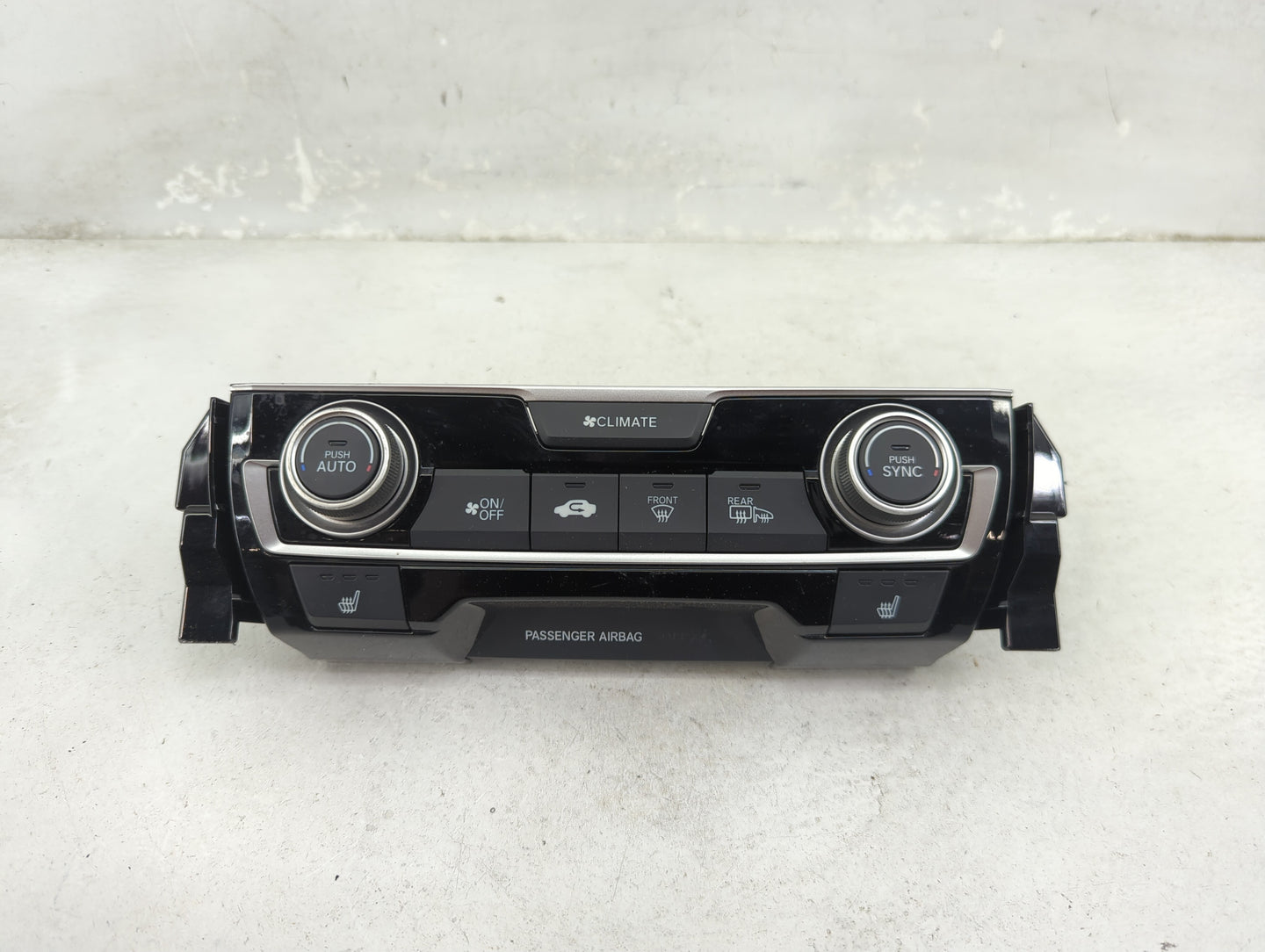 2016-2018 Honda Civic Climate Control Module Temperature AC/Heater Replacement P/N:79600TBAA610M1 SANWA2A077E Fits OEM Used 