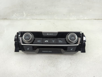 2016-2018 Honda Civic Climate Control Module Temperature AC/Heater Replacement P/N:79600TBAA610M1 SANWA2A077E Fits OEM Used 