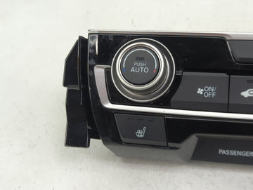 2016-2018 Honda Civic Climate Control Module Temperature AC/Heater Replacement P/N:79600TBAA610M1 SANWA2A077E Fits OEM Used Auto Parts