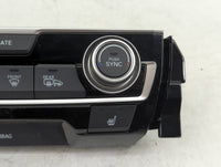 2016-2018 Honda Civic Climate Control Module Temperature AC/Heater Replacement P/N:79600TBAA610M1 SANWA2A077E Fits OEM Used 