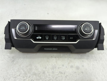 2016-2021 Honda Civic Climate Control Module Temperature AC/Heater Replacement P/N:79600TBAA112M1 Fits OEM Used Auto Parts -
