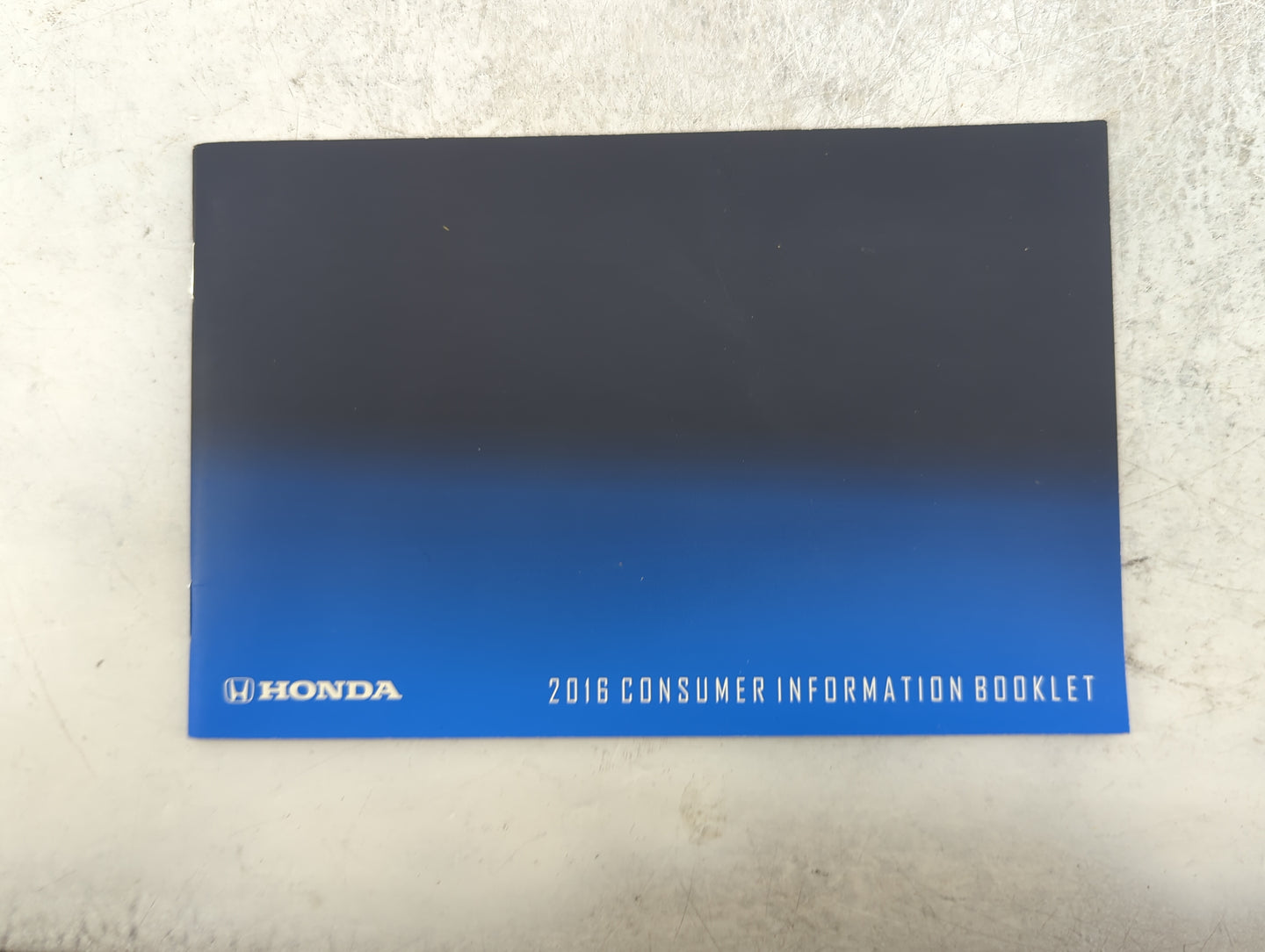 2016 Honda Civic Owners Manual Book Guide P/N:00X31-TBA-G000 A0G02171, 31TBAG00 OEM Used Auto Parts - Oemusedautoparts1.com