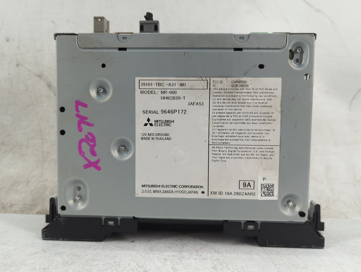2016 Honda Civic Radio AM FM Cd Player Receiver Replacement P/N:39101-TBC-A31-M1 NR-000, UH6CB20-T, UJHNR000, 662K-NR000 Fit