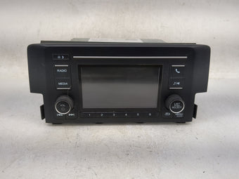 compare product 2016-2017 Honda Civic Radio AM FM Cd Player Receiver Replacement P/N:39100-TBG-A11 CV-VH55E3GX Fits Fits 2016 2017 OEM Used Auto Parts