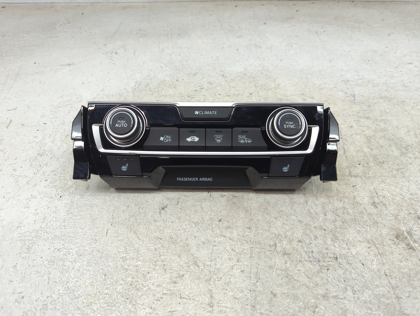 2016-2018 Honda Civic Climate Control Module Temperature AC/Heater Replacement P/N:79600TBAA610M1 SANWA2A077E Fits OEM Used 
