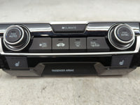 2016-2018 Honda Civic Climate Control Module Temperature AC/Heater Replacement P/N:79600TBAA610M1 SANWA2A077E Fits OEM Used 