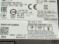 2016 Honda Civic Information Display Screen 1470052 - Oemusedautoparts1.com