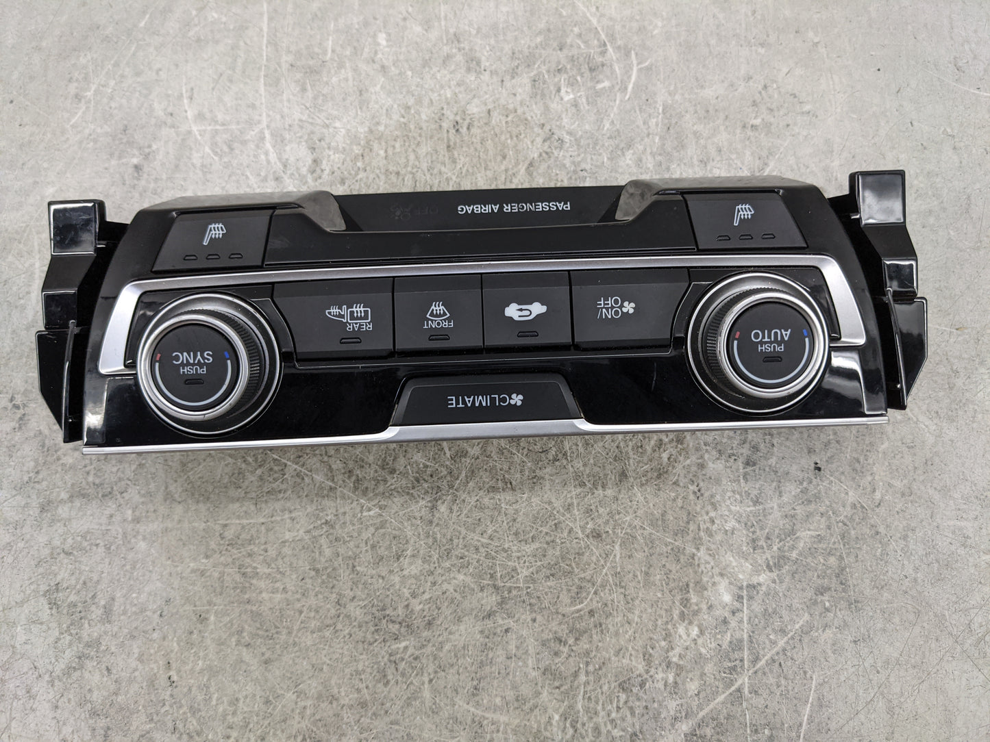 2016-2021 Honda Civic Climate Control Module Temperature AC/Heater Replacement P/N:79600TBAA611M1 SANWA2A077F Fits OEM Used 
