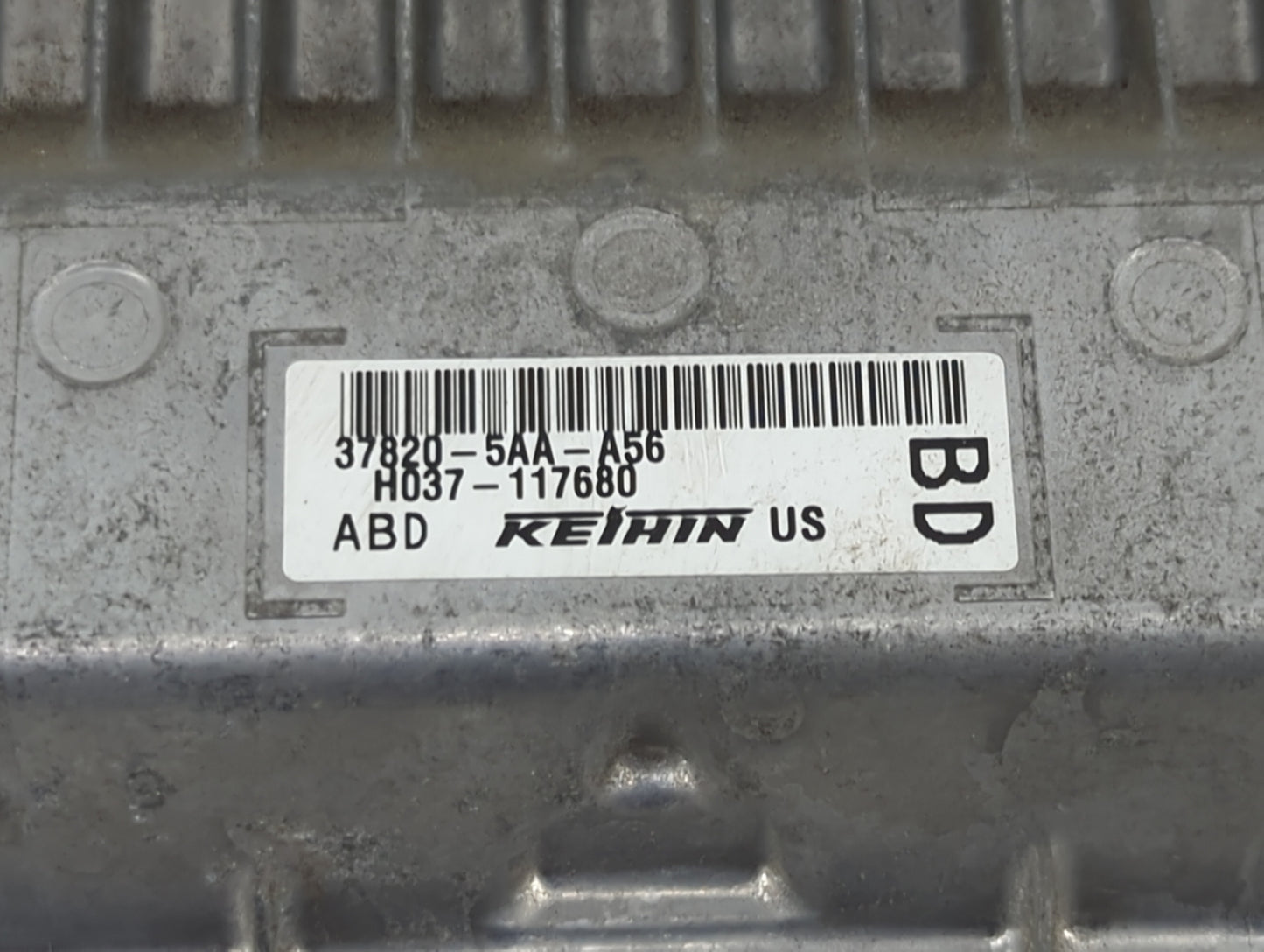2016-2017 Honda Civic PCM Engine Control Computer ECU ECM PCU OEM P/N:37820-5AA-A56 H037-117680 Fits Fits 2016 2017 OEM Used
